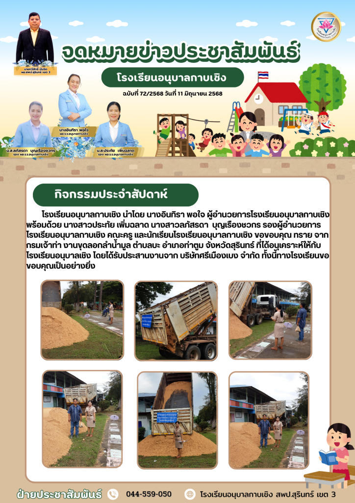 รับบริจาคทราย